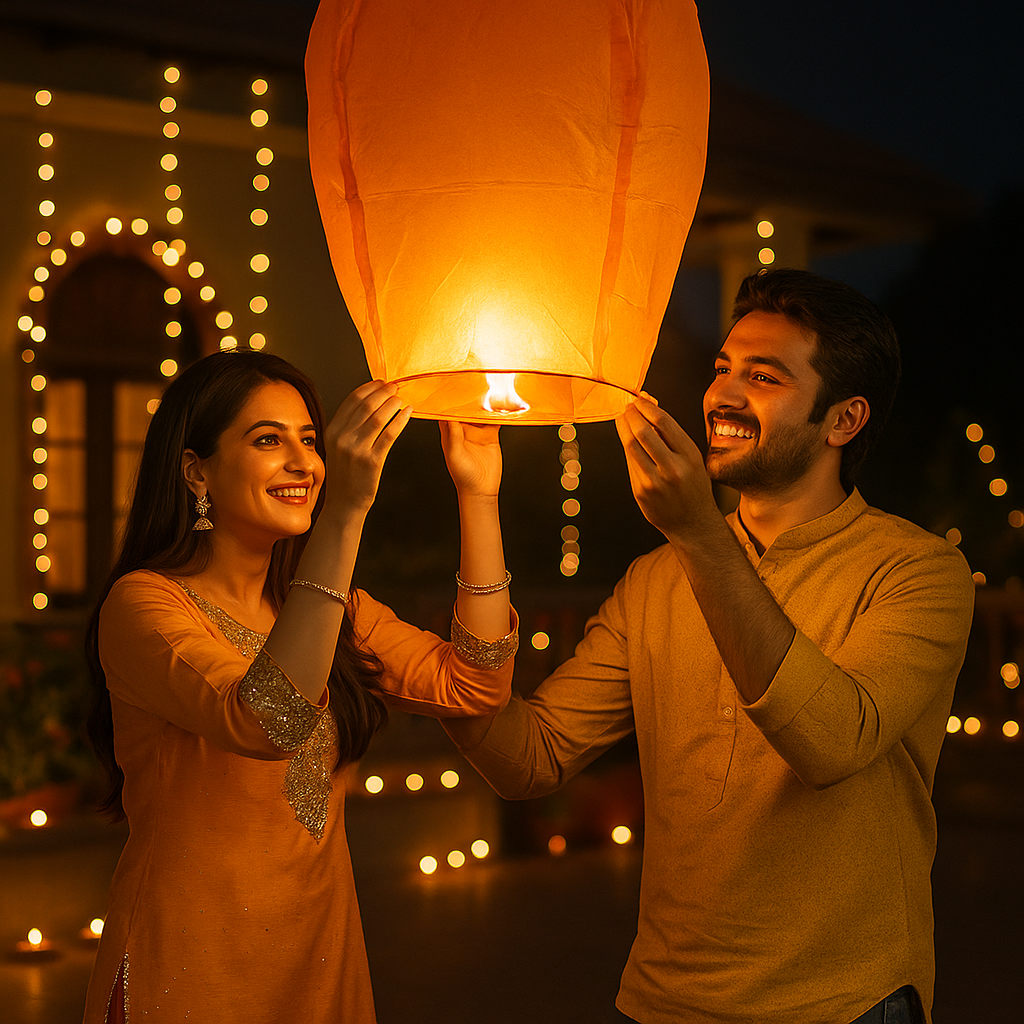 Superior Premium Sky Lanterns (Pack of 5 Lanterns)
